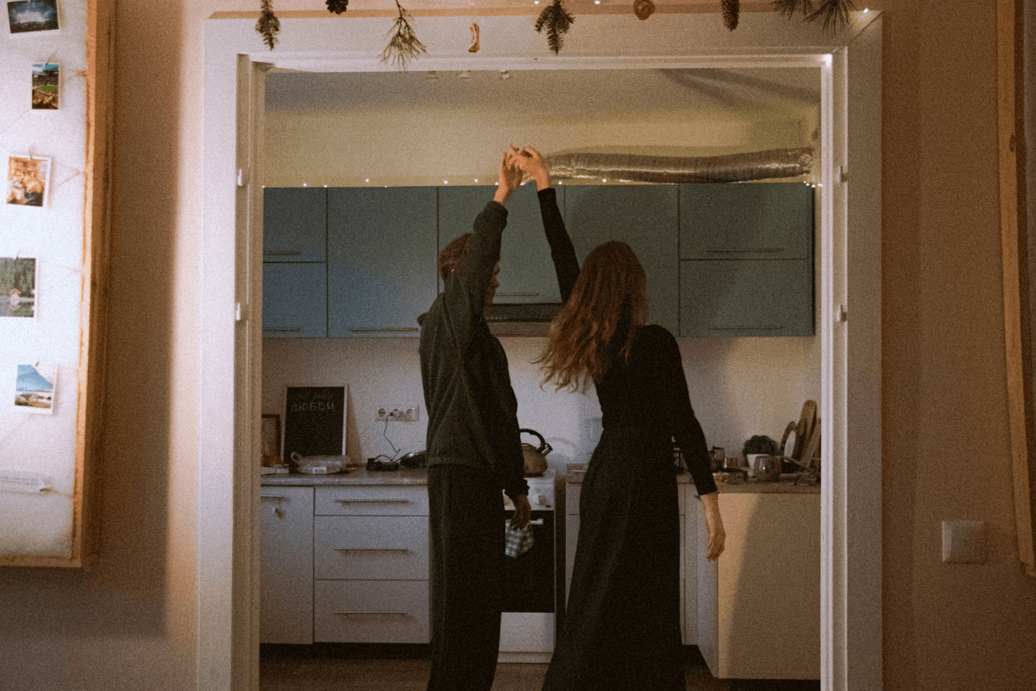A couple dancing together